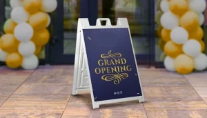 Best A-frame display solutions